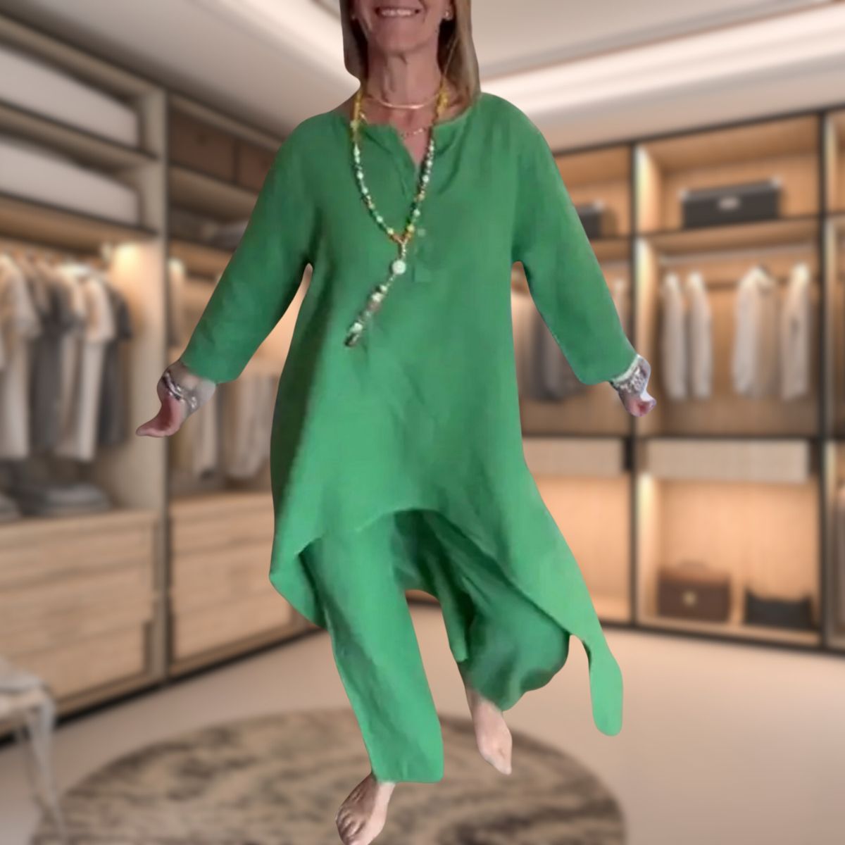 Conjunto Mujer | Diseño cómodo de dos piezas con ajuste regular