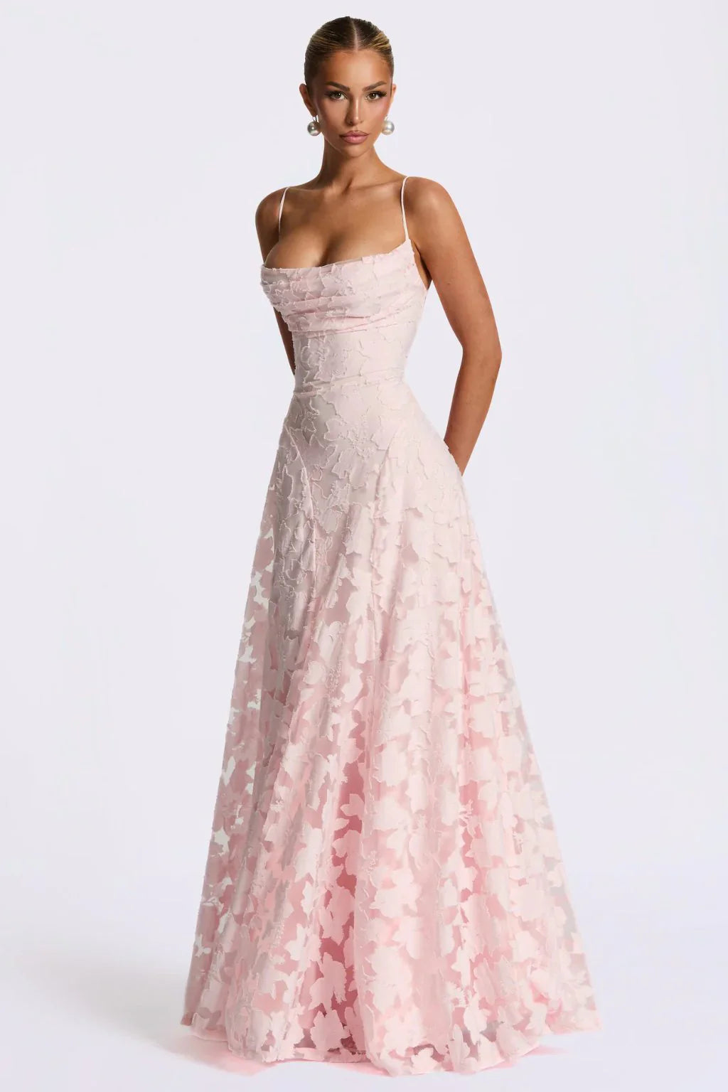 Vestido mujer | maxi con tirantes finos y corte largo