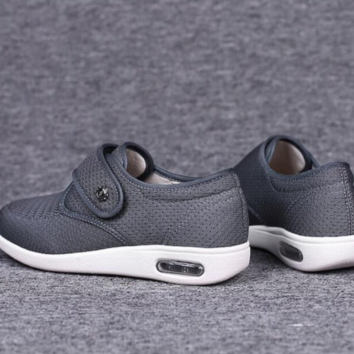 Zapatos mujer | cierre velcro y diseño slip-on ancho