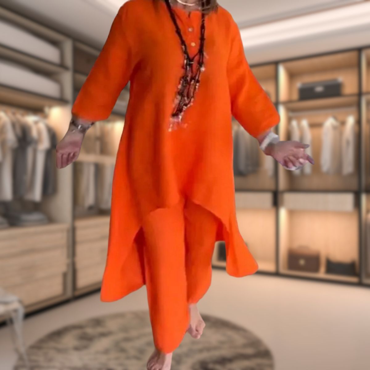 Conjunto Mujer | Diseño cómodo de dos piezas con ajuste regular