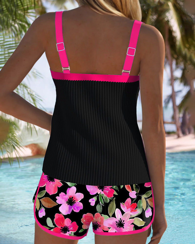 Tankini Mujer | Control de Abdomen y Sujeción en Dos Piezas