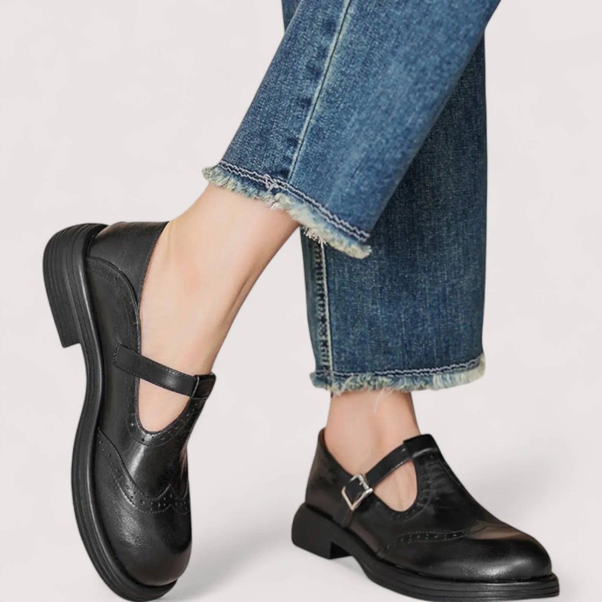 Zapatos Mujer Mary Jane | Soporte Ortopédico y Correa Clásica