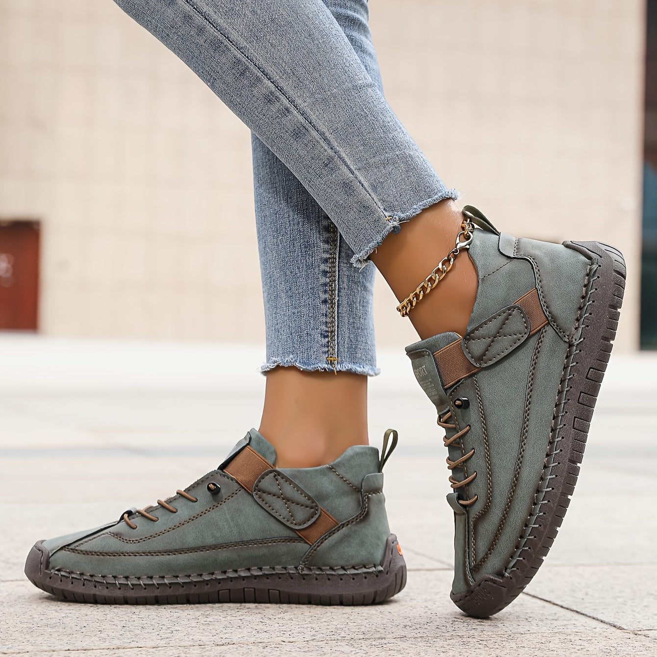 Zapatillas Mujer | Diseño Slip-On con Suela de Soporte Ortopédico
