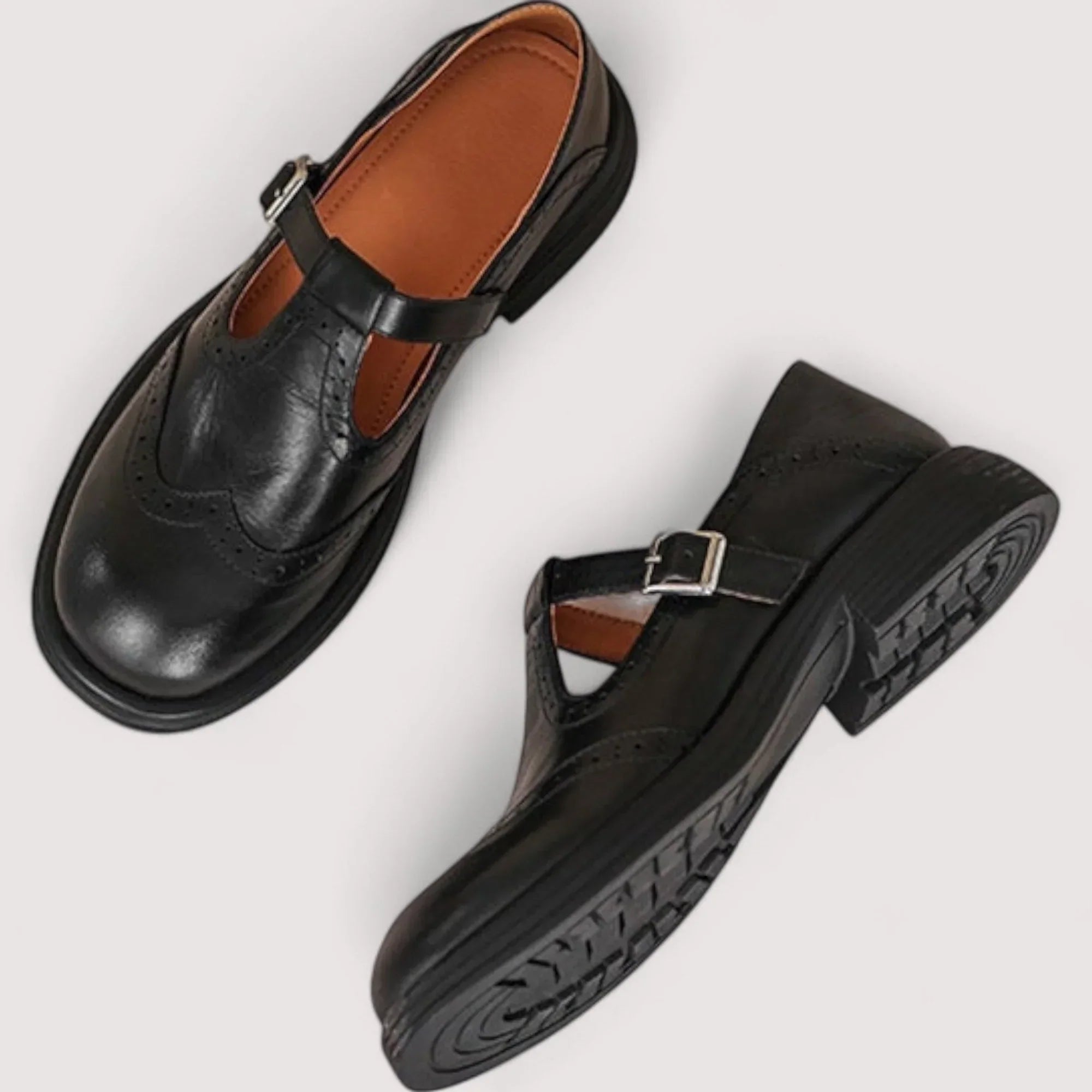 Zapatos Mujer Mary Jane | Soporte Ortopédico y Correa Clásica
