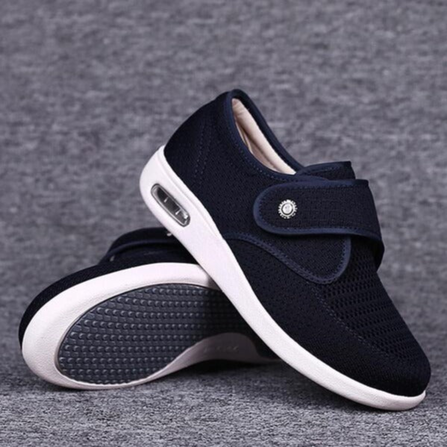 Zapatos mujer | cierre velcro y diseño slip-on ancho