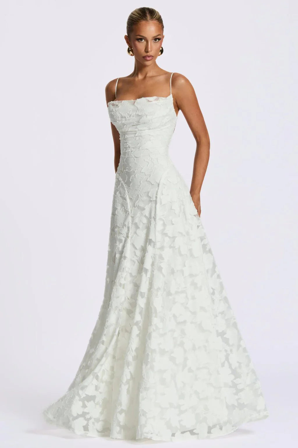 Vestido mujer | maxi con tirantes finos y corte largo