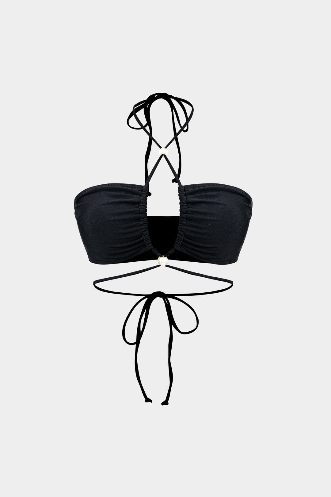 Bikini mujer | conjunto tres piezas con tiras envolventes