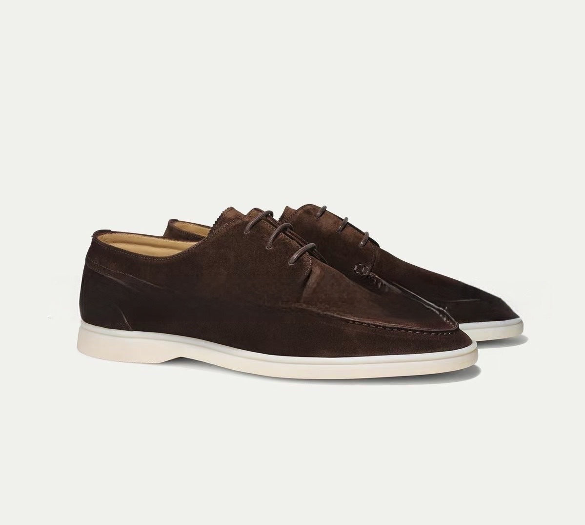 Zapatos hombre | con cordones y punta redondeada