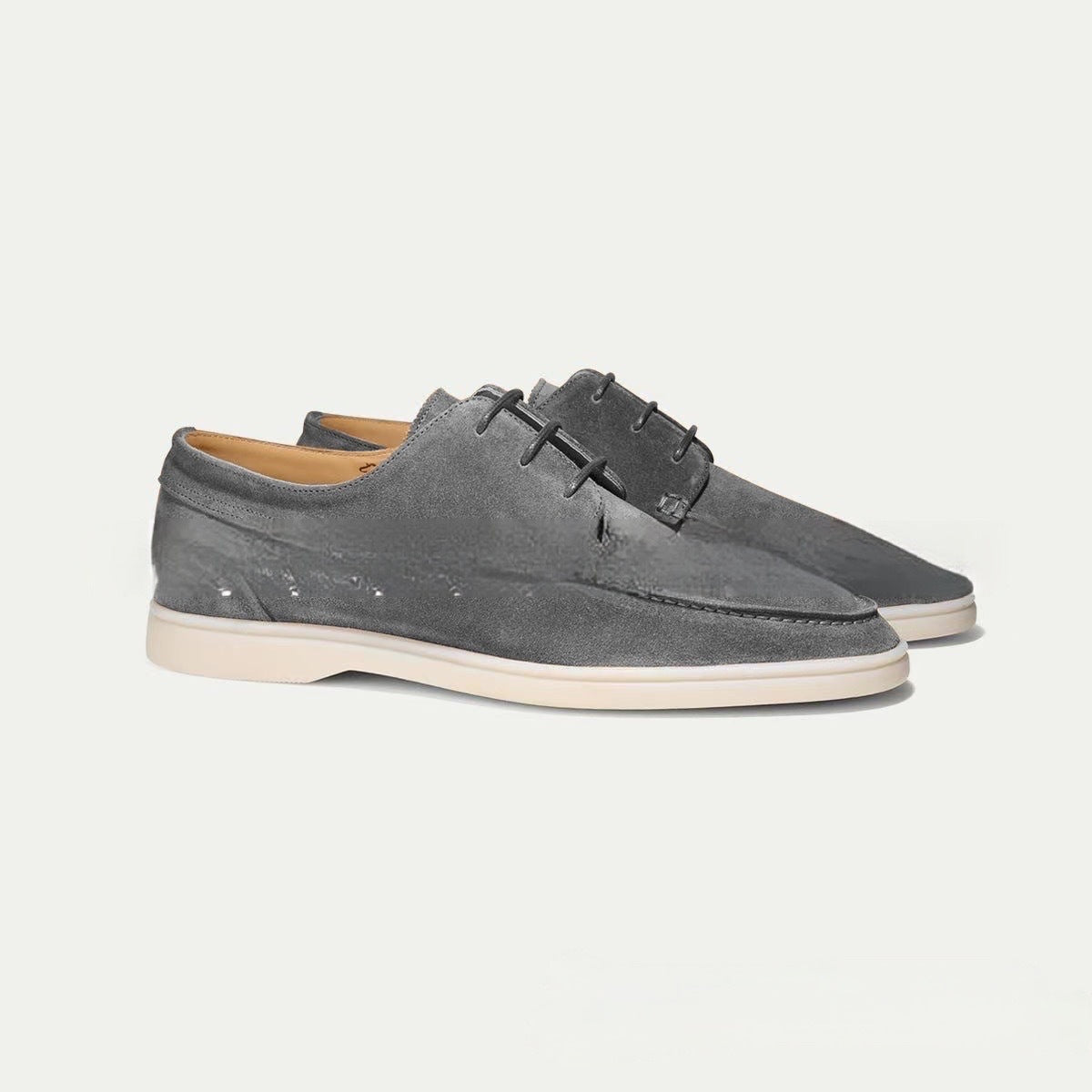 Zapatos hombre | con cordones y punta redondeada