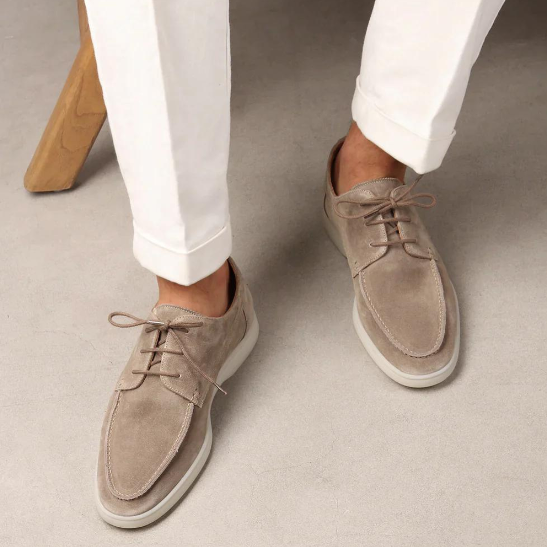 Zapatos hombre | con cordones y punta redondeada
