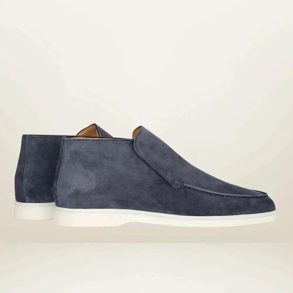 Zapatos hombre | mocasín sin cordones con corte alto
