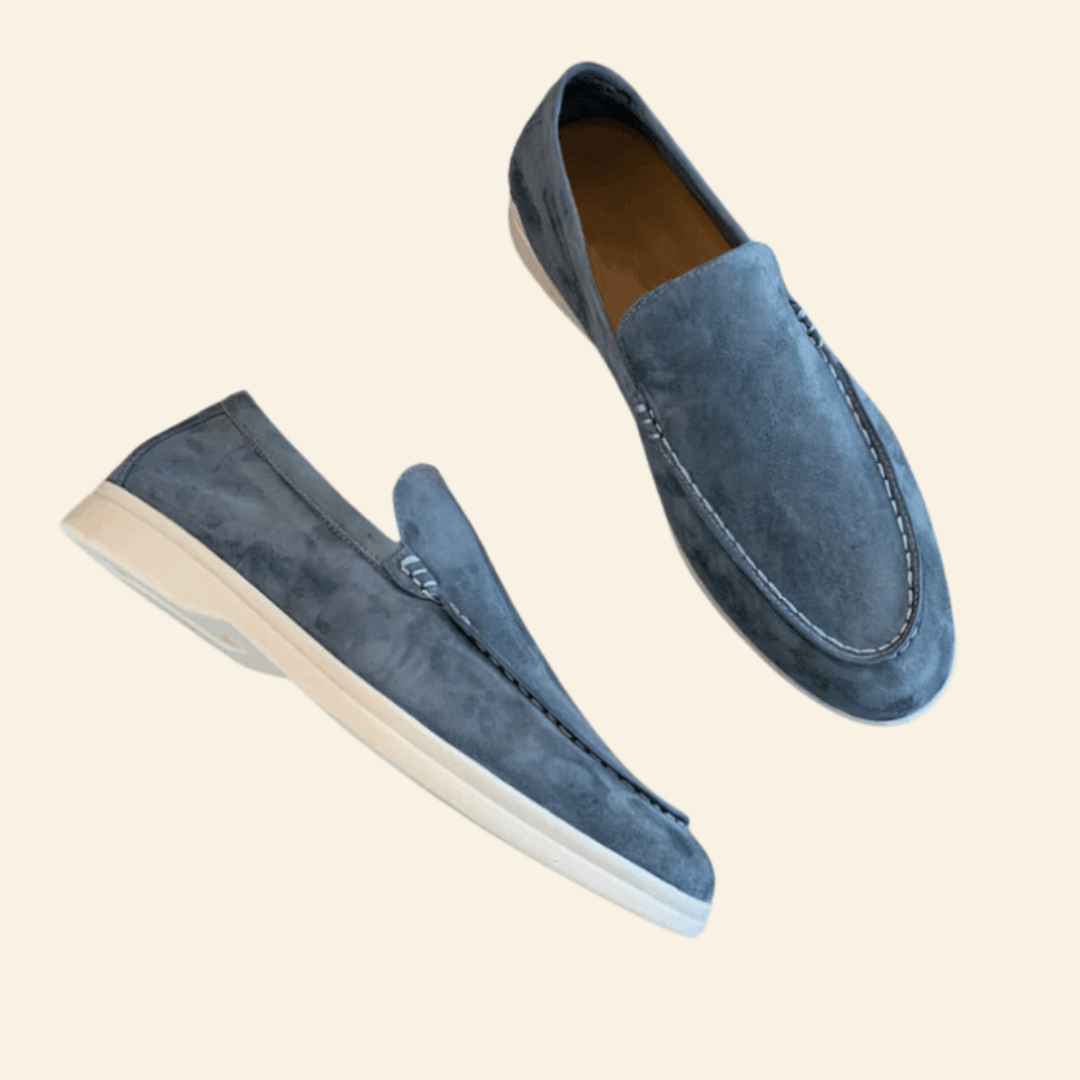 Zapatos hombre | mocasín sin cordones con costura frontal visible