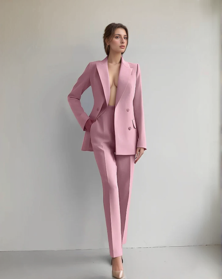 Conjunto mujer | blazer estructurado y pantalón recto