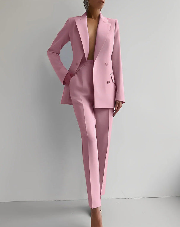 Conjunto mujer | blazer estructurado y pantalón recto