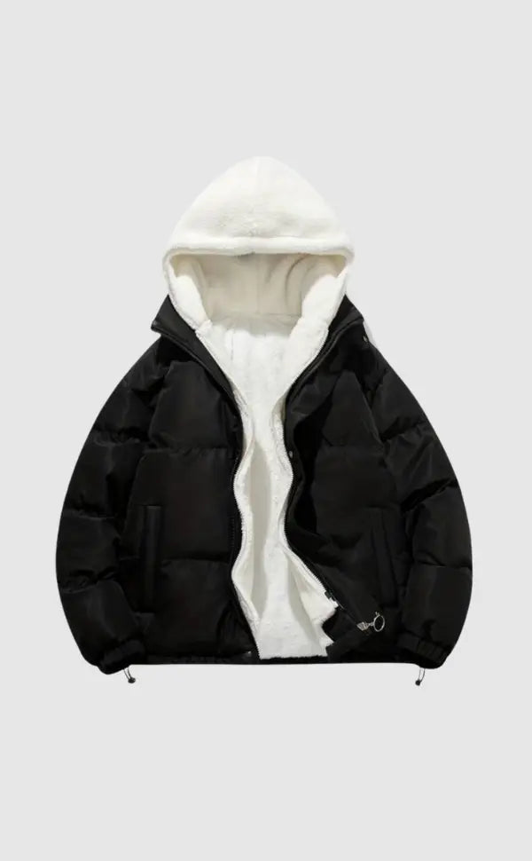 Chaqueta Mujer | estructura acolchada con capucha y cierre