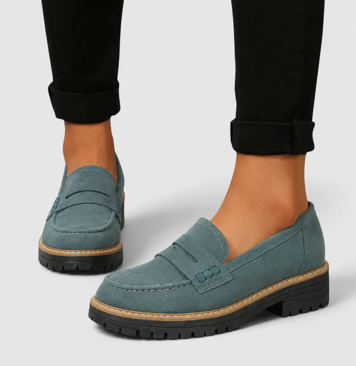Mocasines Mujer | Diseño Ortopédico con Plantilla Contorneada