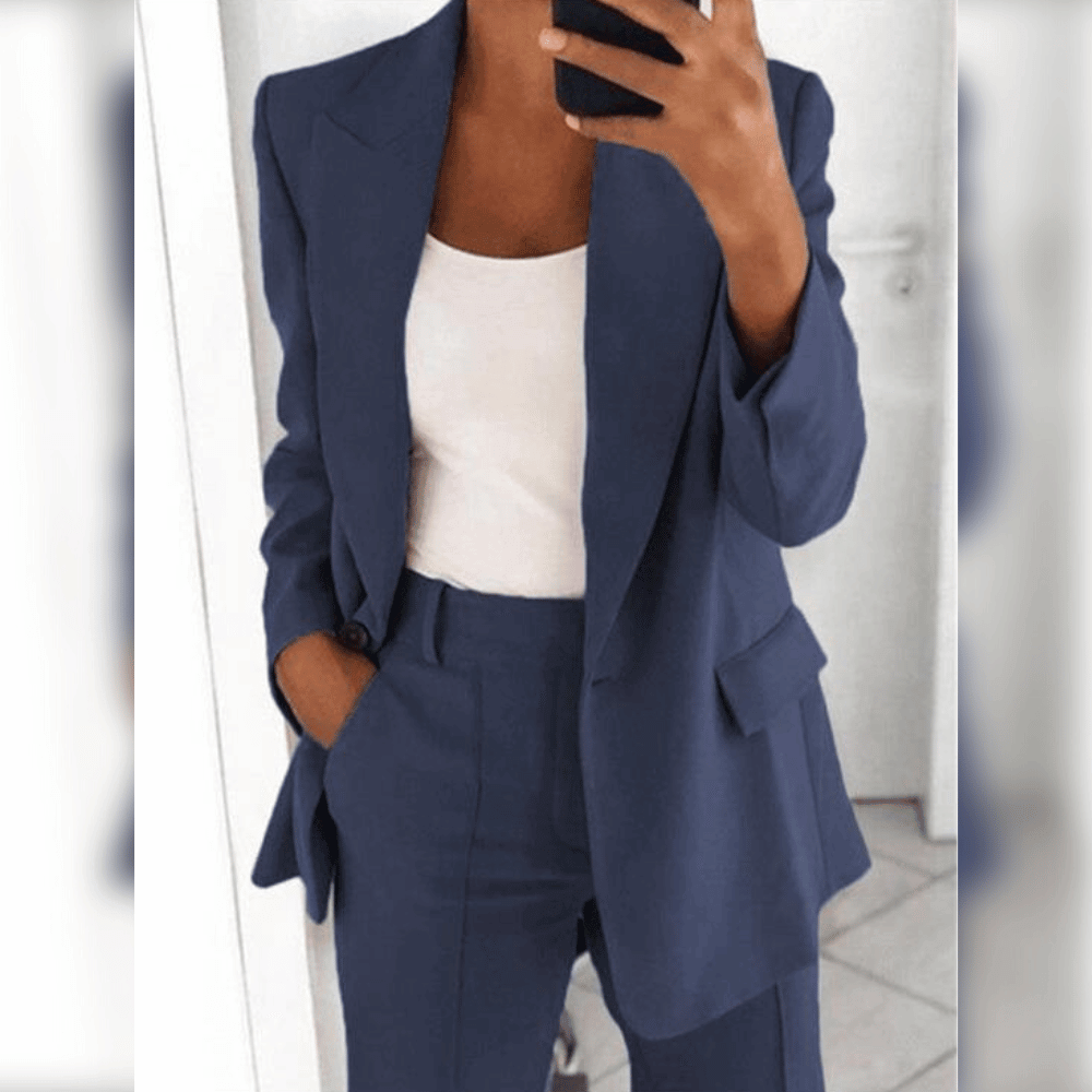 Conjunto Mujer | dos piezas con blazer y pantalón