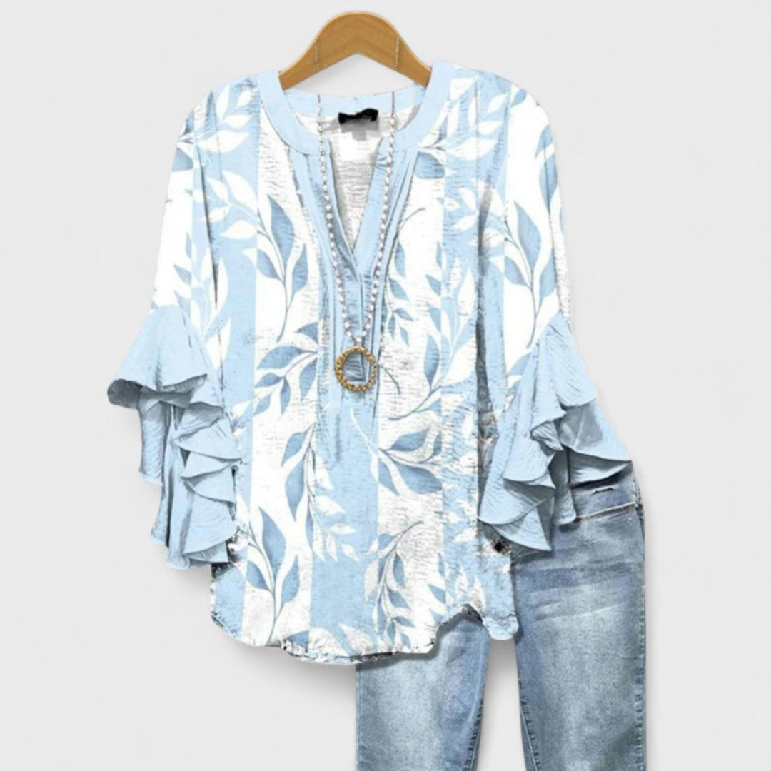 Blusa Mujer | Corte Ligero con Detalle Femenino Diario