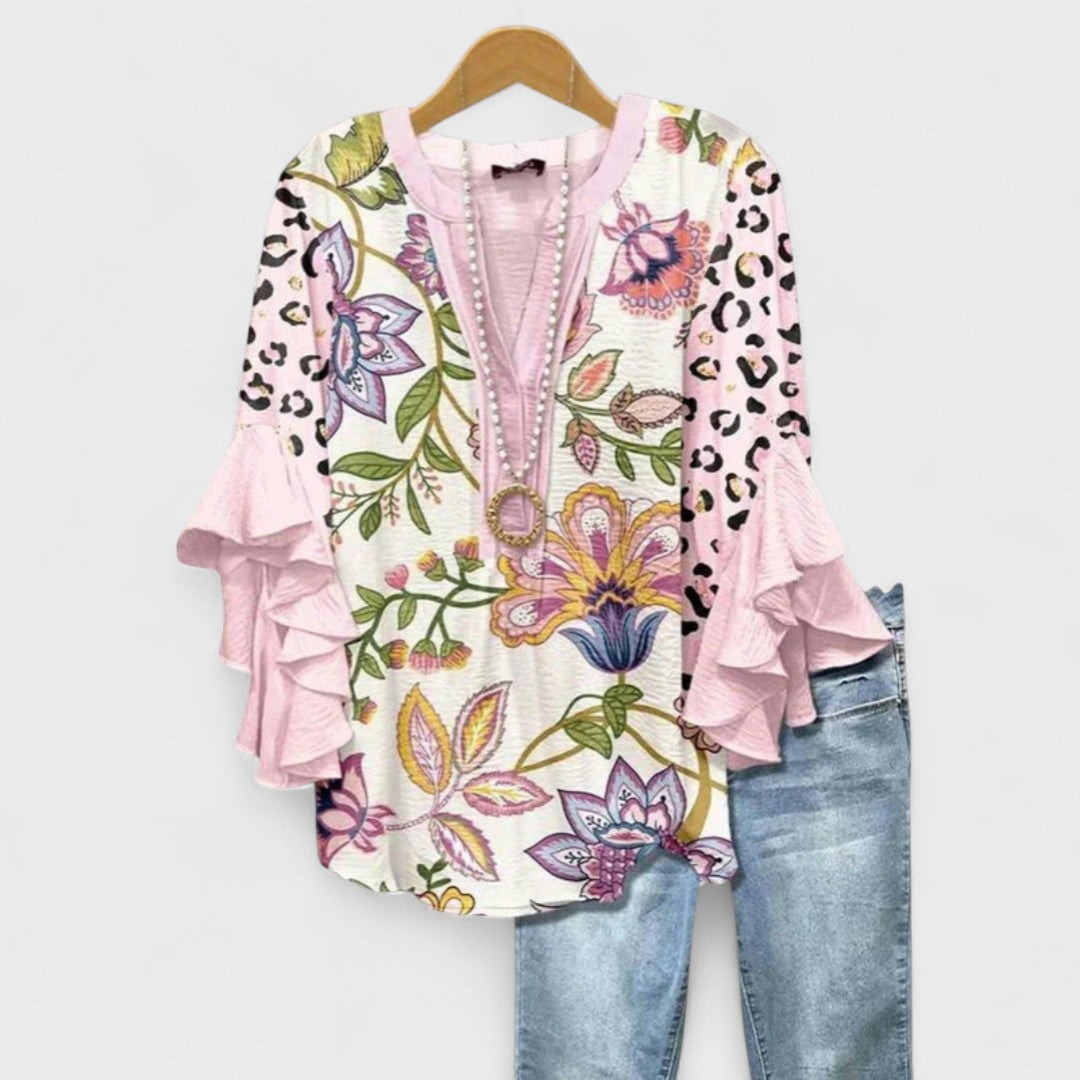 Blusa Mujer | Corte Ligero con Detalle Femenino Diario
