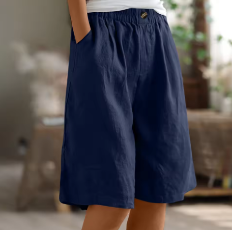 Shorts Mujer | Corte Relajado con Cintura Elástica