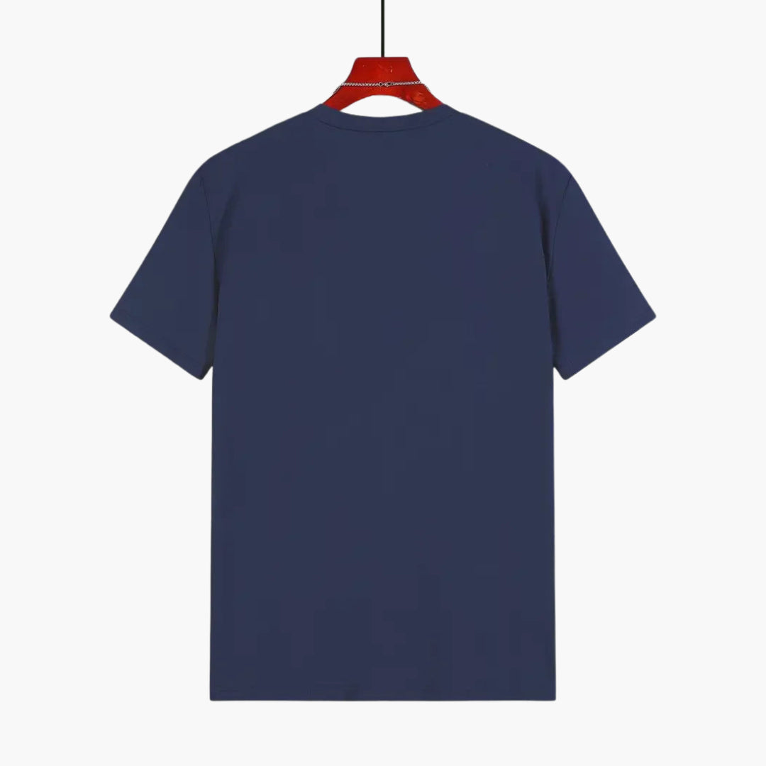 Camiseta hombre | cuello redondo con manga corta y corte recto