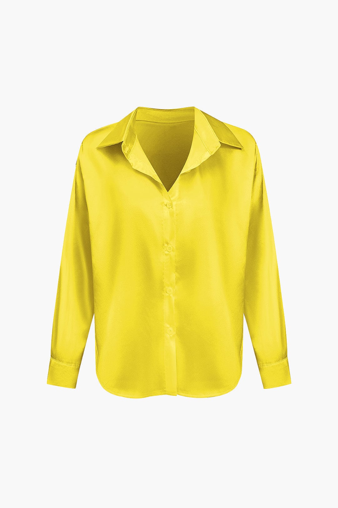 Blusa mujer con cuello y nudo frontal | manga larga y cierre delantero