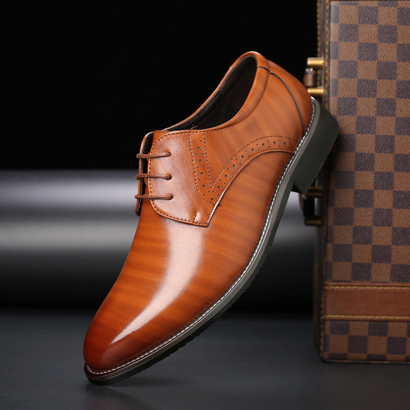 Zapatos hombre derby | diseño liso con cordones