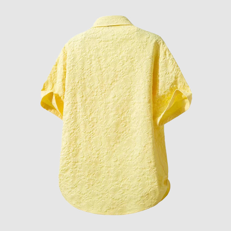 Camisa Hombre Regular Fit | Cuello Clásico Manga Corta