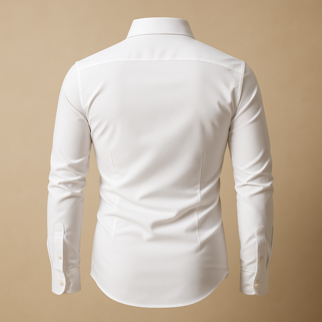Camisa Hombre | manga larga con cuello y cierre frontal
