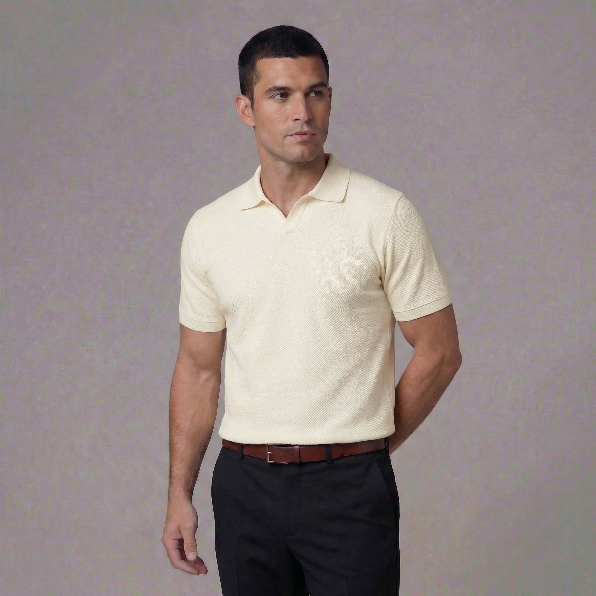 Polo Shirt Hombre | Cuello En V Y Manga Corta Regular Fit