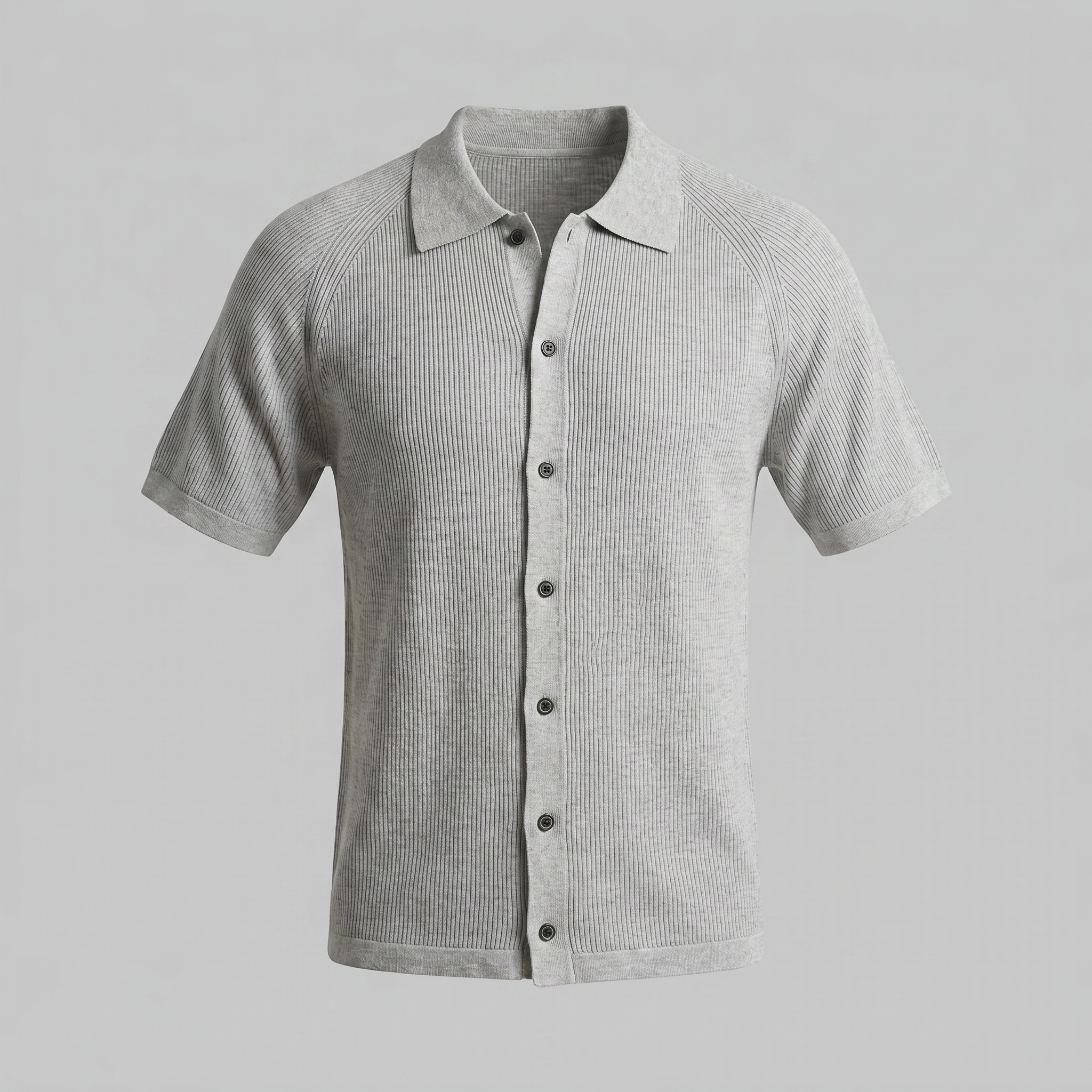 Polo Hombre | Cuello clásico con cierre de botones y manga larga