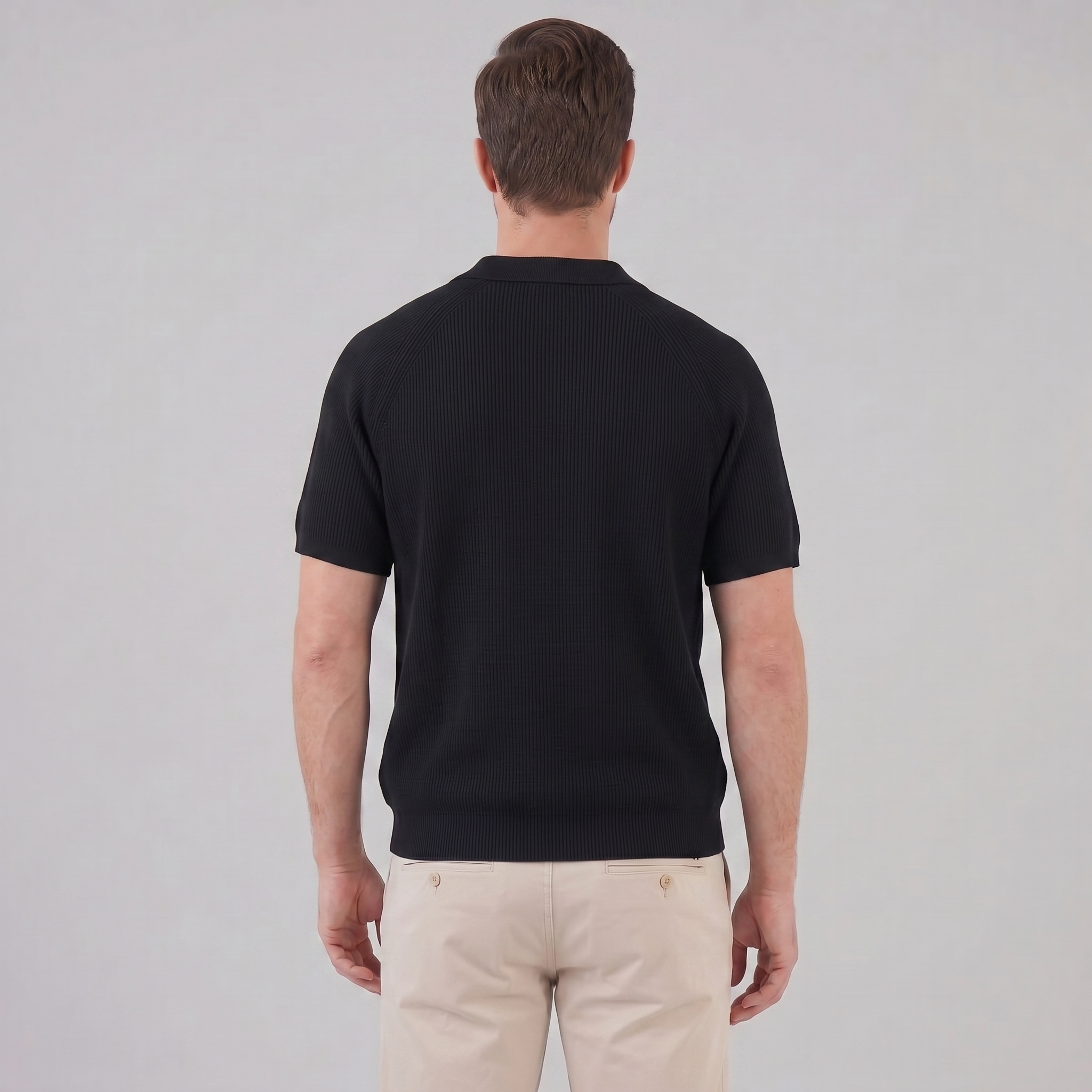 Polo Hombre | Cuello clásico con cierre de botones y manga larga
