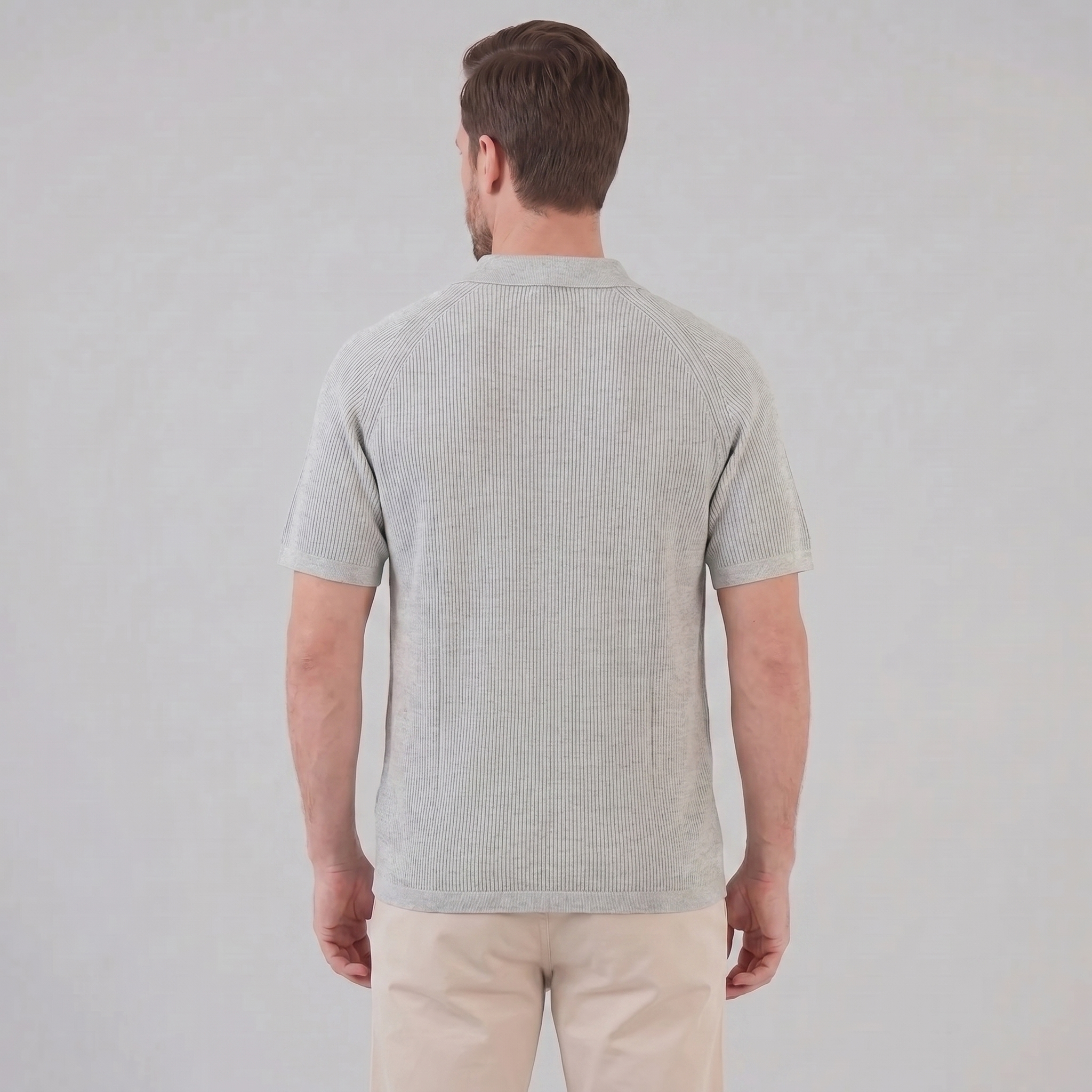 Polo Hombre | Cuello clásico con cierre de botones y manga larga
