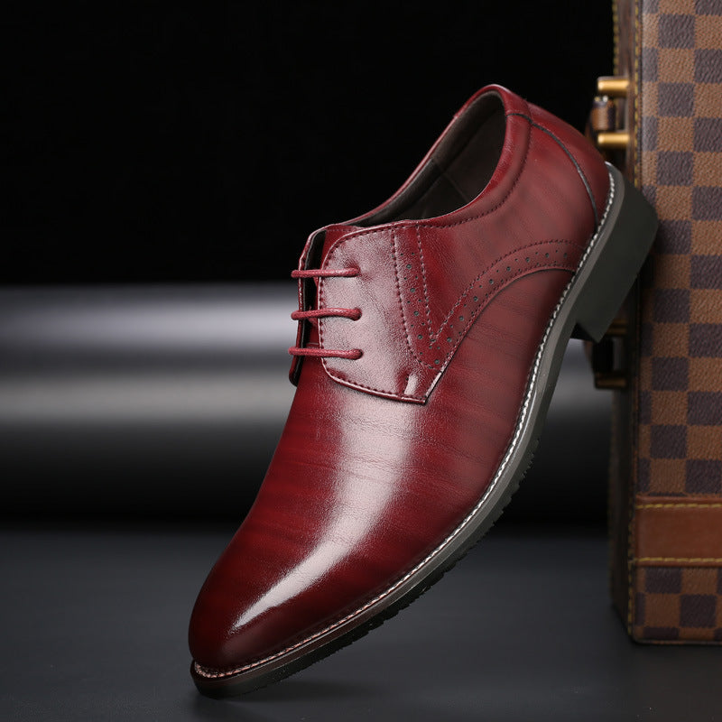 Zapatos hombre derby | diseño liso con cordones