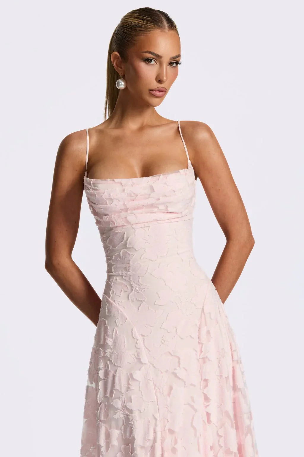 Vestido mujer | maxi con tirantes finos y corte largo