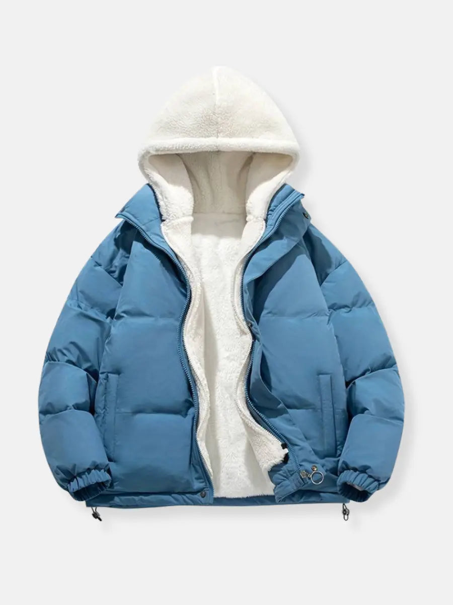 Chaqueta Mujer | estructura acolchada con capucha y cierre