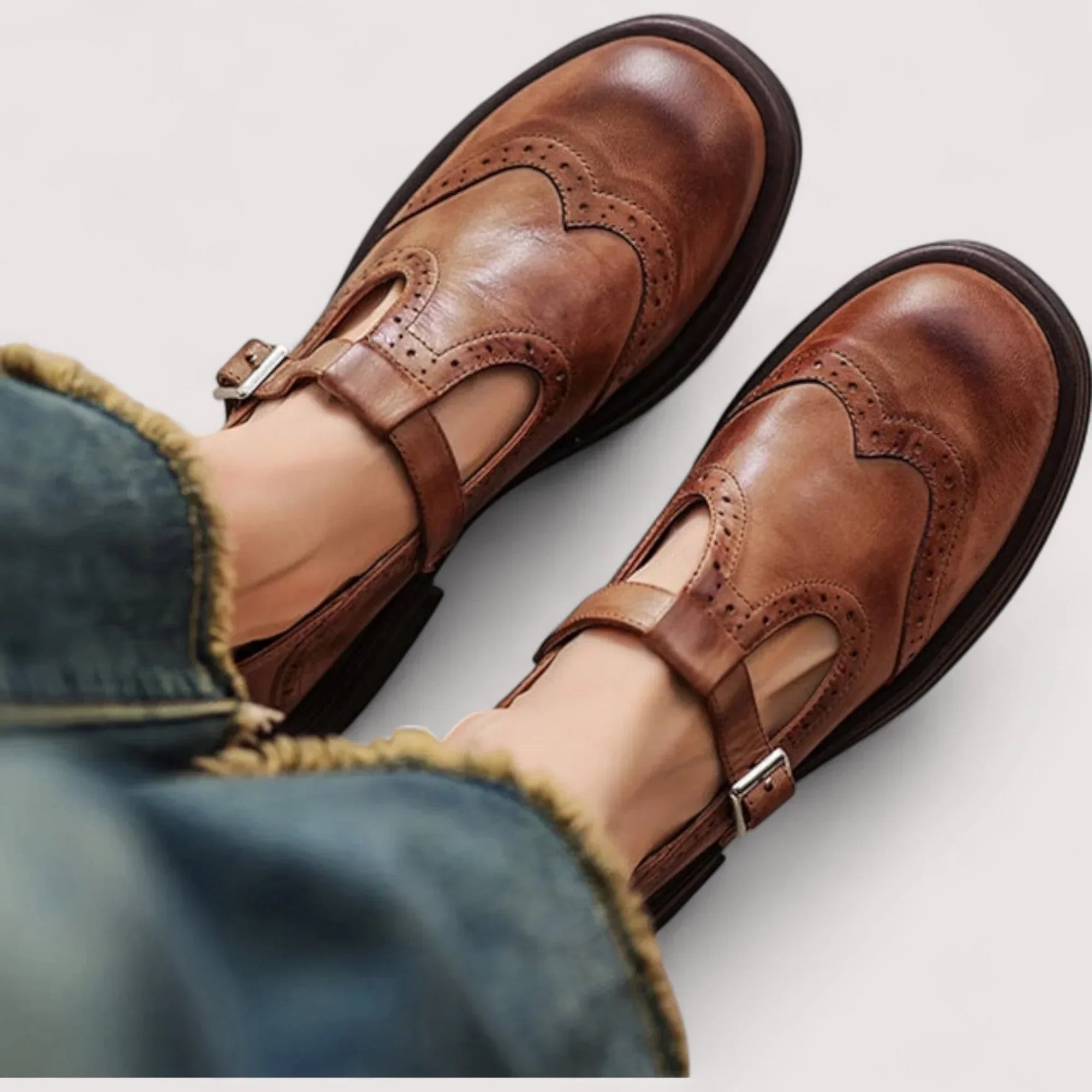 Zapatos Mujer Mary Jane | Soporte Ortopédico y Correa Clásica