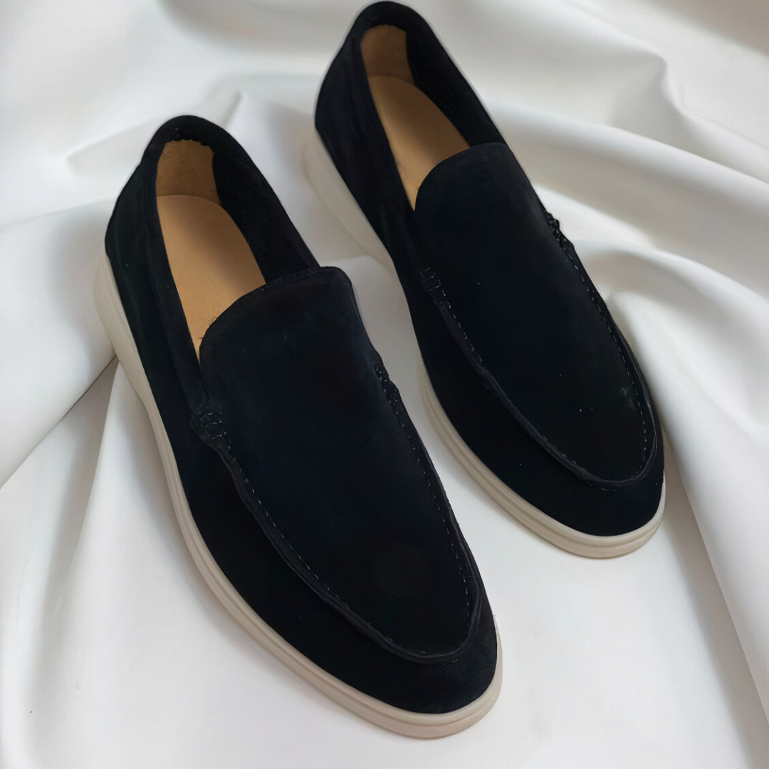 Zapatos hombre | sin cordones con punta redondeada y suela