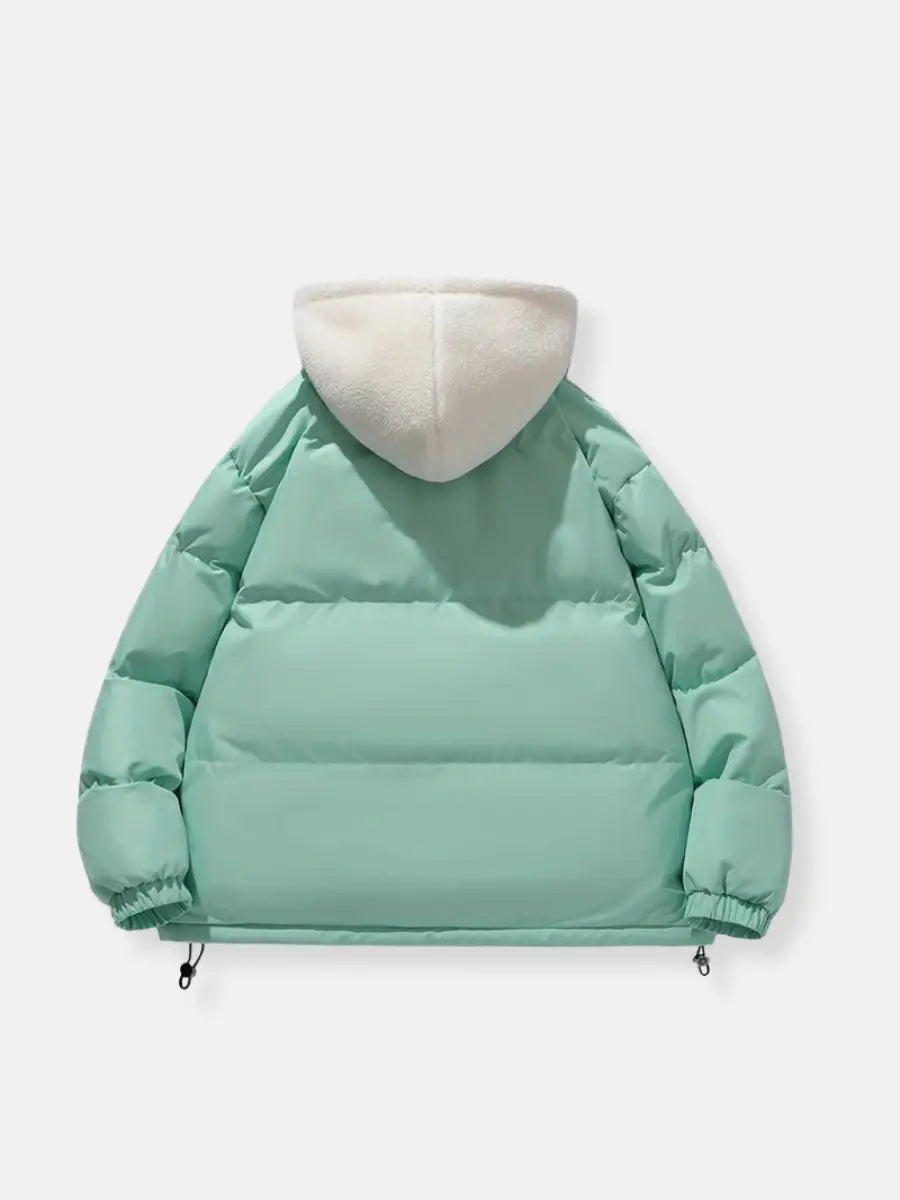 Chaqueta Mujer | estructura acolchada con capucha y cierre