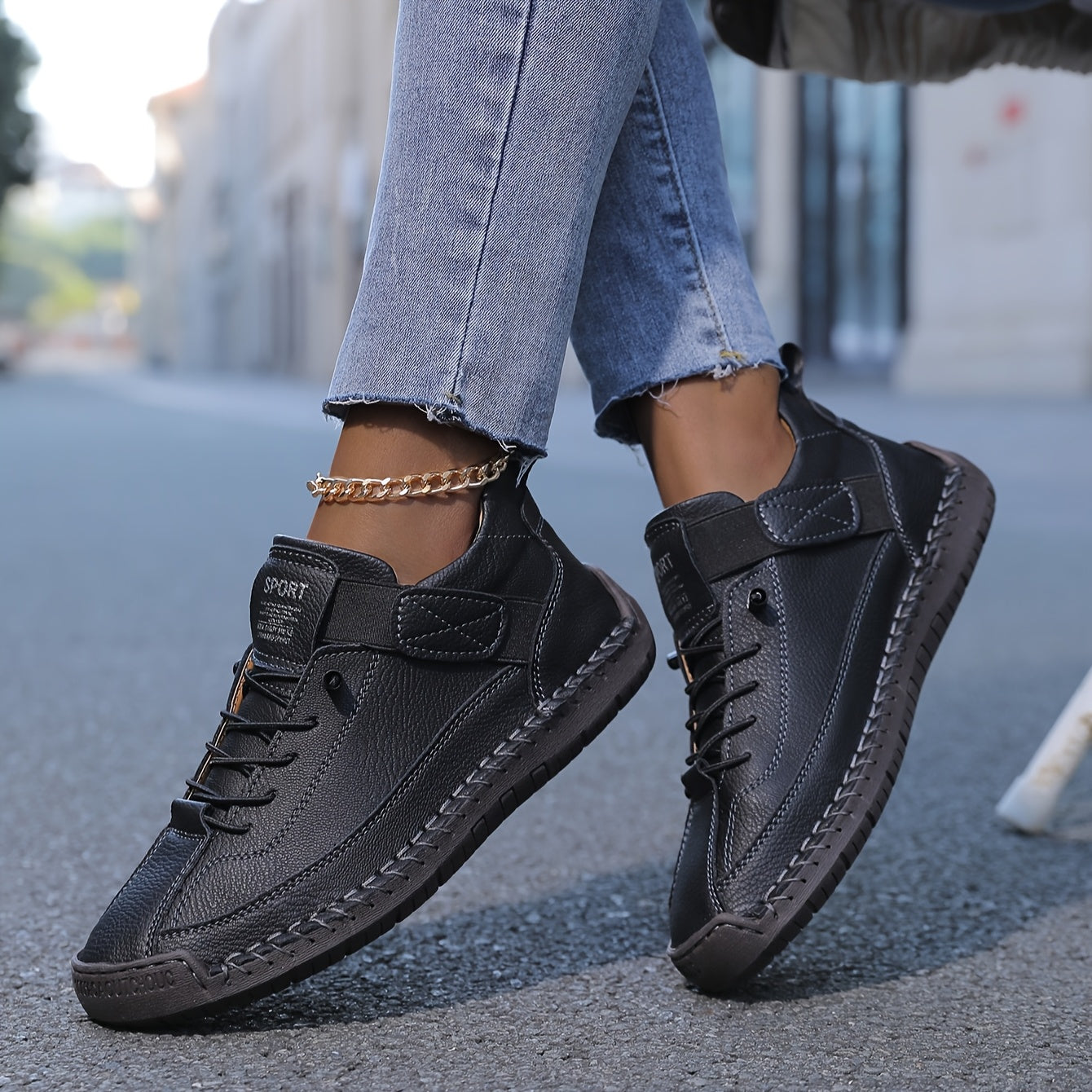 Zapatillas Mujer | Diseño Slip-On con Suela de Soporte Ortopédico