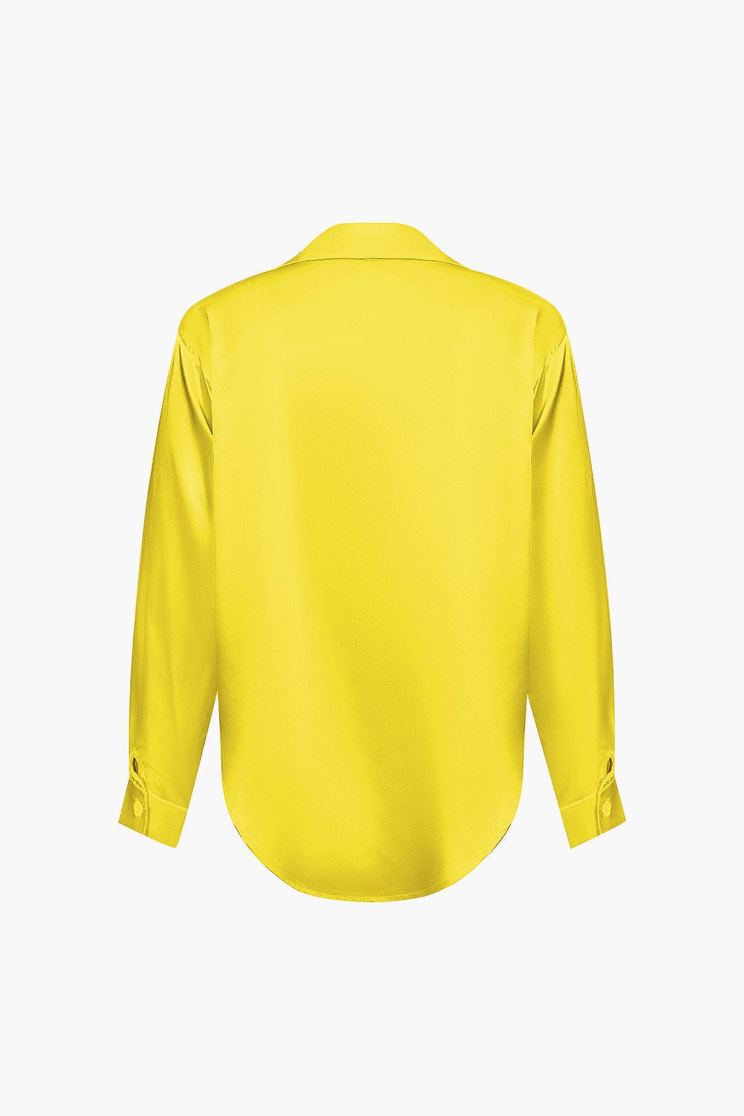 Blusa mujer con cuello y nudo frontal | manga larga y cierre delantero