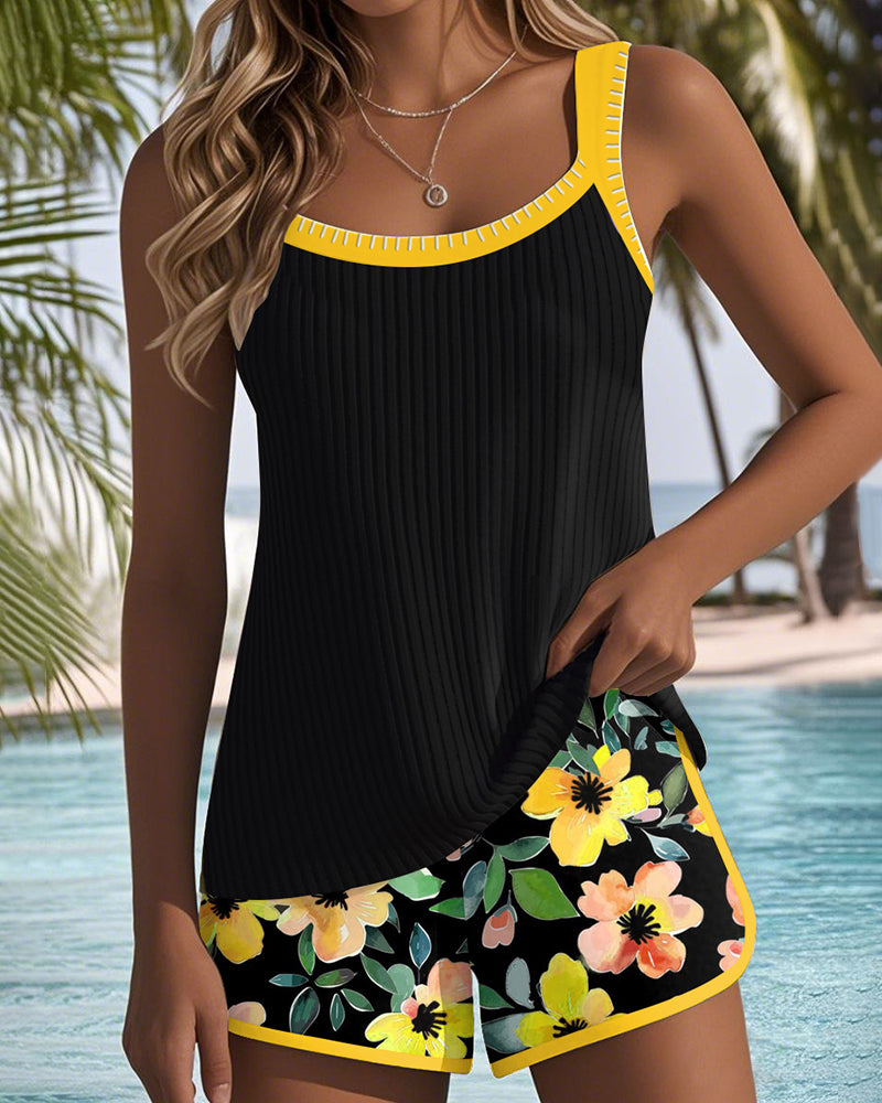 Tankini Mujer | Control de Abdomen y Sujeción en Dos Piezas