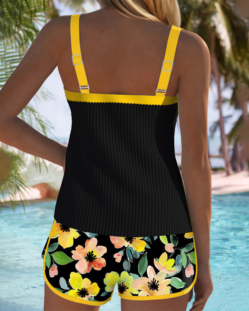 Tankini Mujer | Control de Abdomen y Sujeción en Dos Piezas