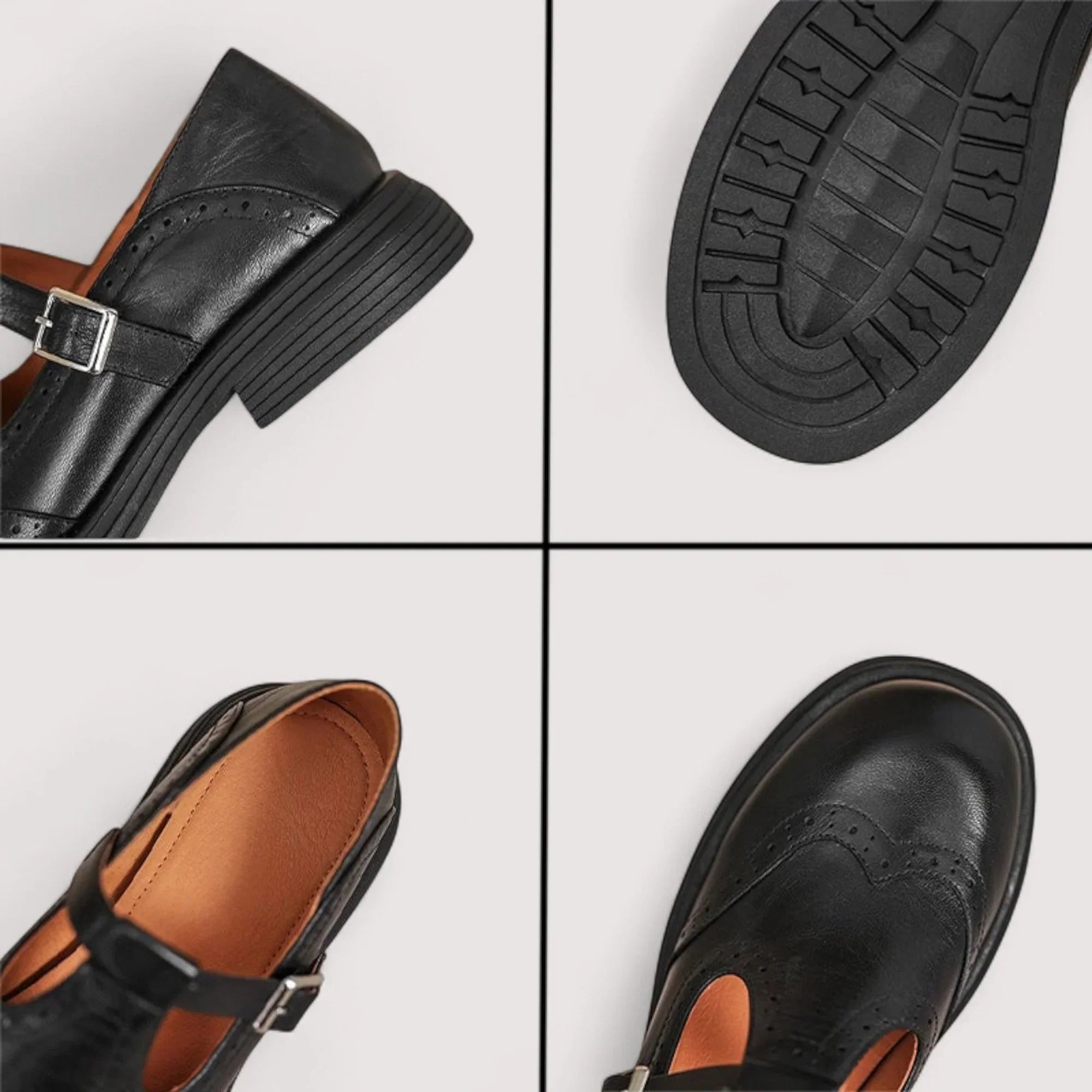 Zapatos Mujer Mary Jane | Soporte Ortopédico y Correa Clásica