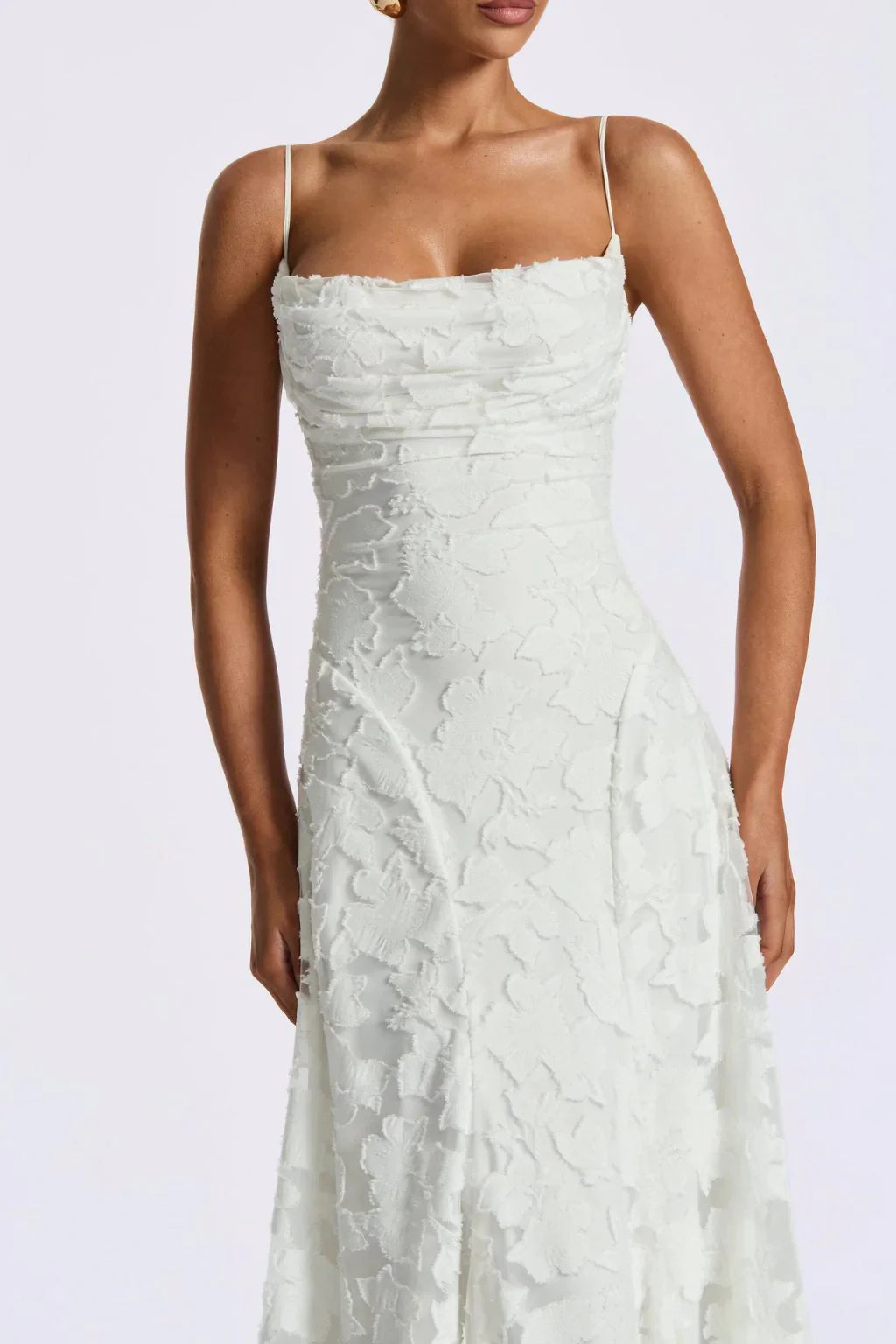 Vestido mujer | maxi con tirantes finos y corte largo