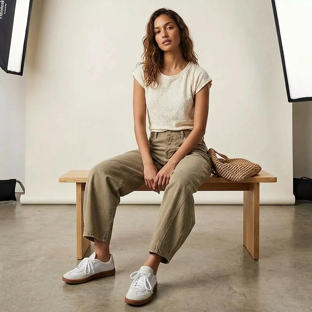 Jeans Mujer | Corte Baggy con Cintura Alta y Pierna Ancha