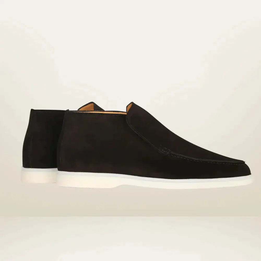Zapatos hombre | mocasín sin cordones con corte alto