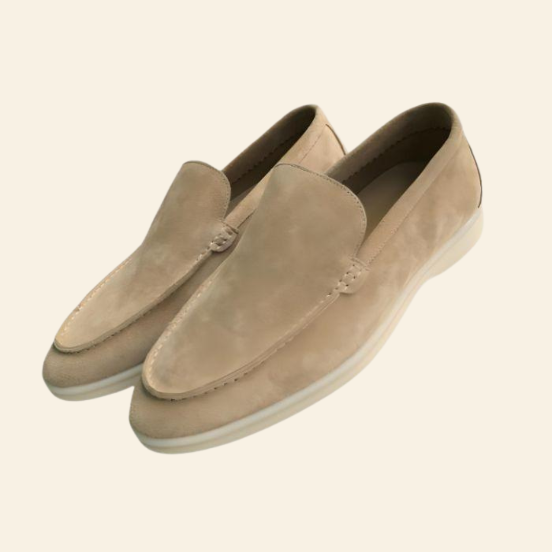 Zapatos hombre | mocasín sin cordones con costura frontal visible