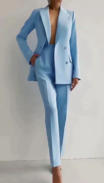 Conjunto mujer | blazer estructurado y pantalón recto