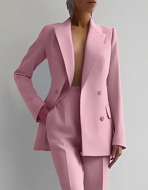Conjunto mujer | blazer estructurado y pantalón recto